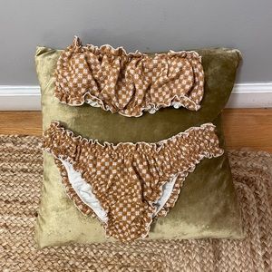 Juillet swimsuit / Lee top and Chloe bottom in Laurel Fleur